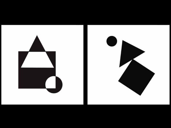 Композиция статика и динамика геометрические фигуры