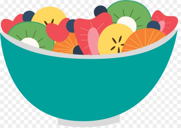 Фруктовый салат вектор