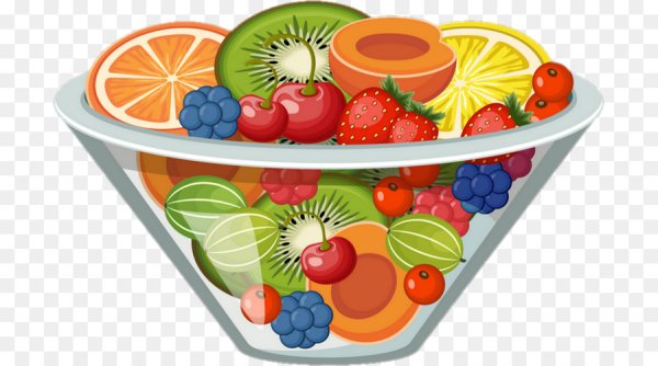 Мультяшная еда фрукты