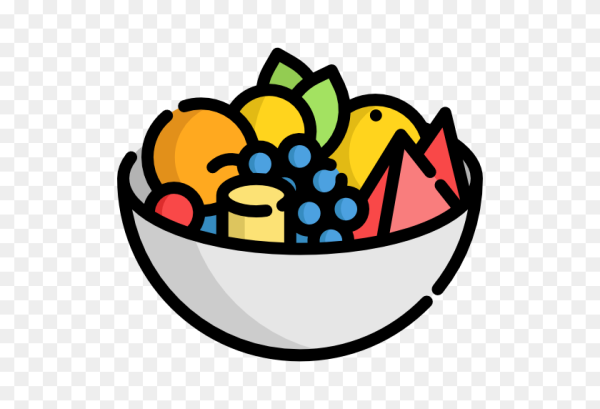 Нарисовать фруктовый салат