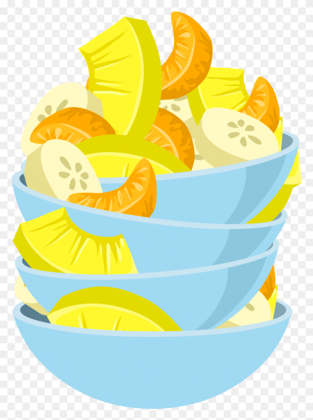 Фруктовый салат вектор