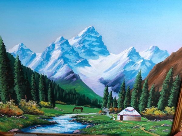 Рисунок на тему степь