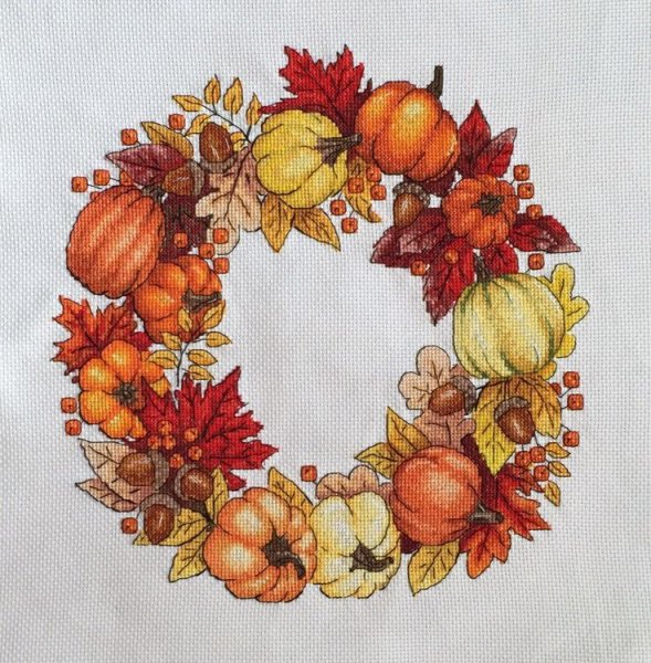 Венок из листьев