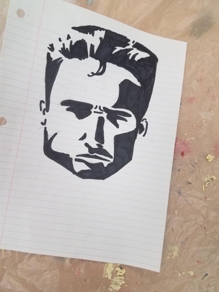 Билли Херингтон рисунок