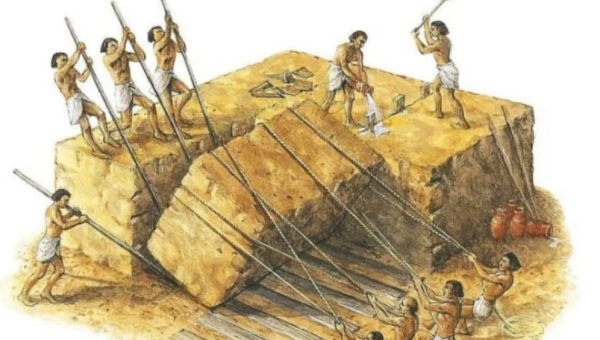 Строительство пирамид реконструкция