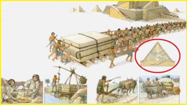Древний Строитель египетских пирамид