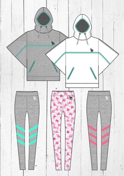 Эскиз спортивного костюма