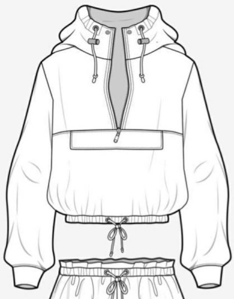 Макет спортивного костюма