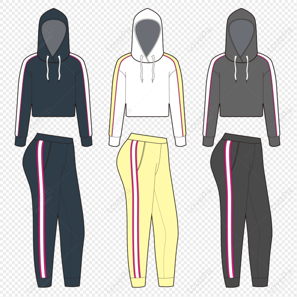 Спортивный костюм карандашом