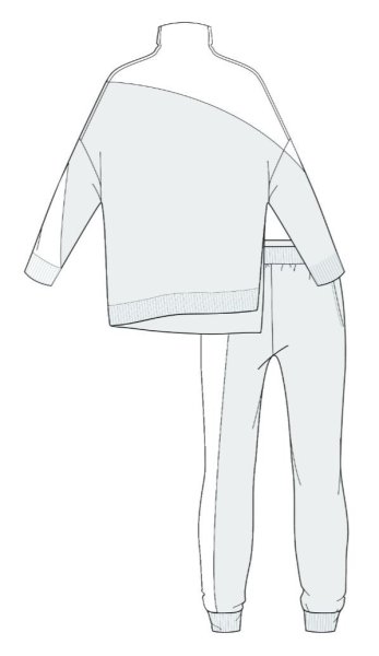 Макет спортивного костюма
