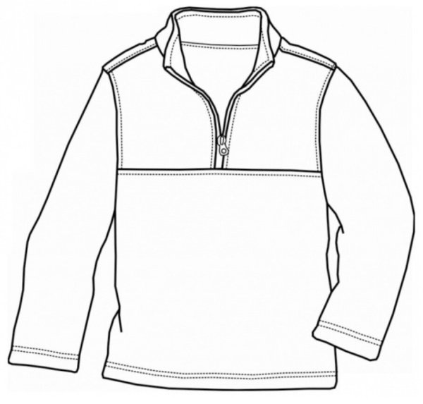 Эскиз спортивного костюма женского