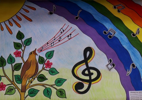 Картина на тему звучащая природа