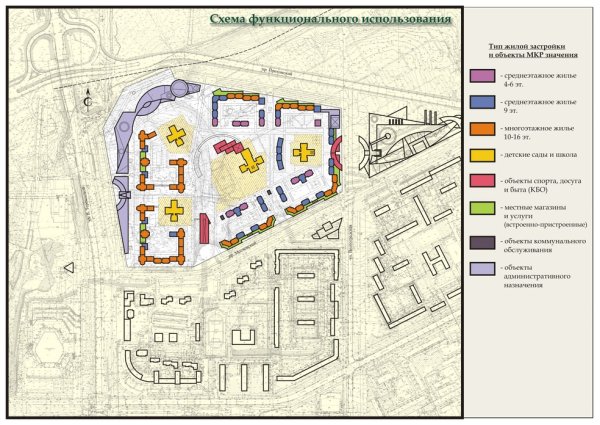 Микрорайон 72а Кемерово план застройки