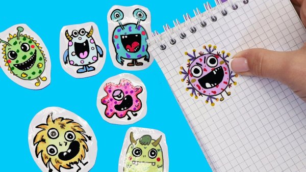 Идеи для стикеров своими руками