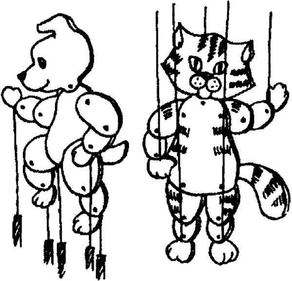 Первые тростевые куклы