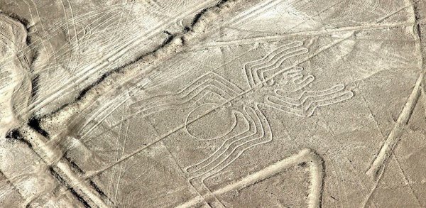 Карта геоглифов плато Наска