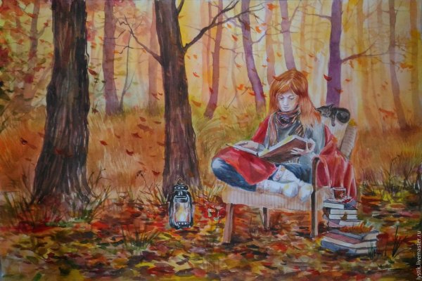 Осень иллюстрации художников