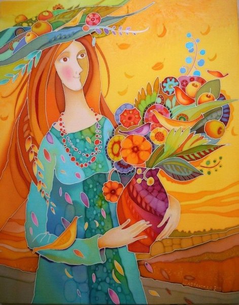 Батик Шафранская Елена