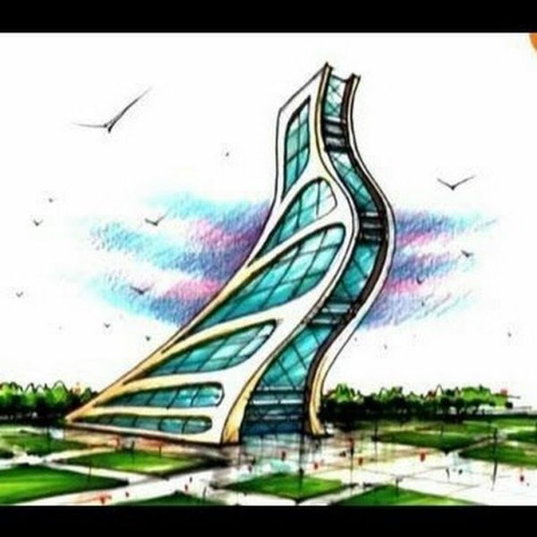 Burj al arab набросок