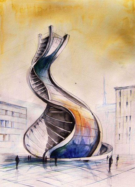 Стилизация архитектурных форм