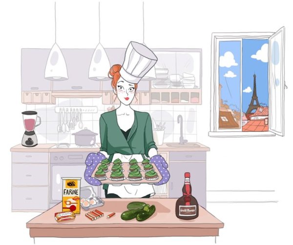 Кондитер рисунок