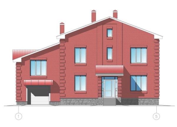 Домик из кирпича для детей