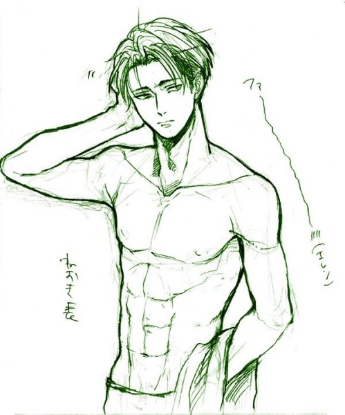 Парень для рисования