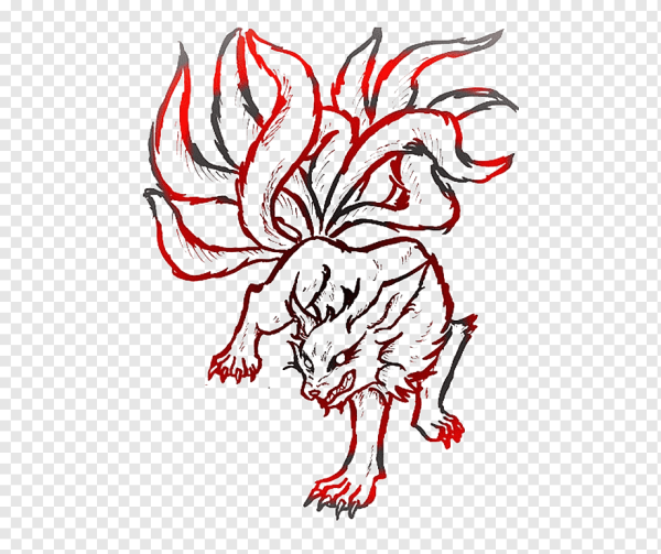 Наруто курама демон