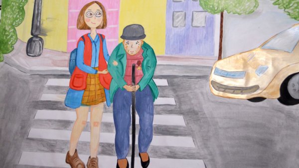 Рисунок на тему дорогою добра