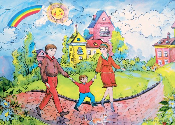 Рисунок на тему доброта