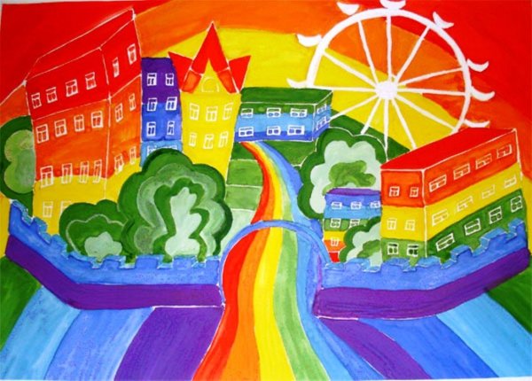 Рисунок на тему добрые дела