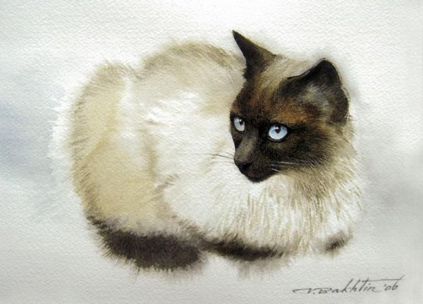 Виктор Бахтин художник анималист