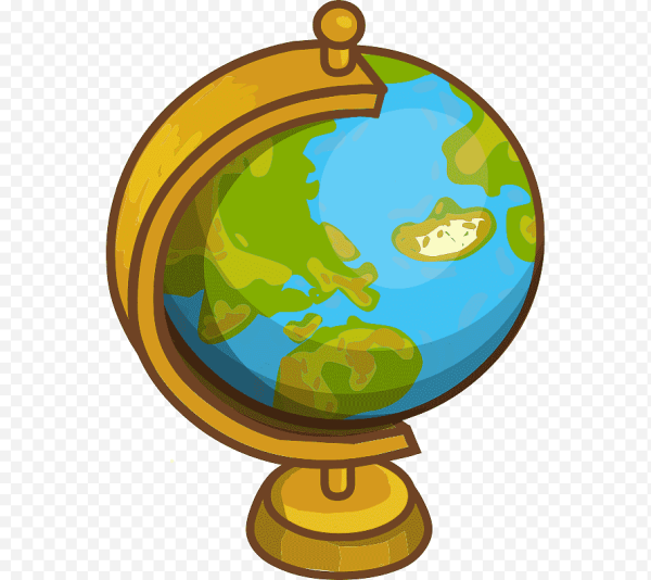 Глобус мультяшный