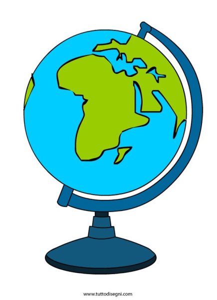 Глобус карандашом