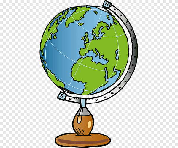 Школьный Глобус рисунок