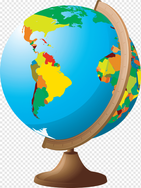 Глобус на прозрачном фоне