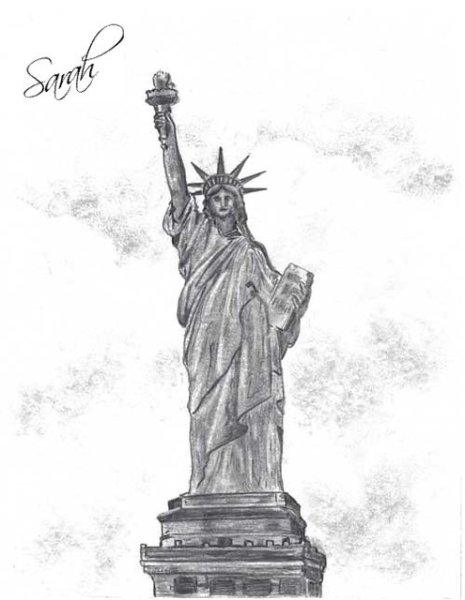 Памятник карандашом