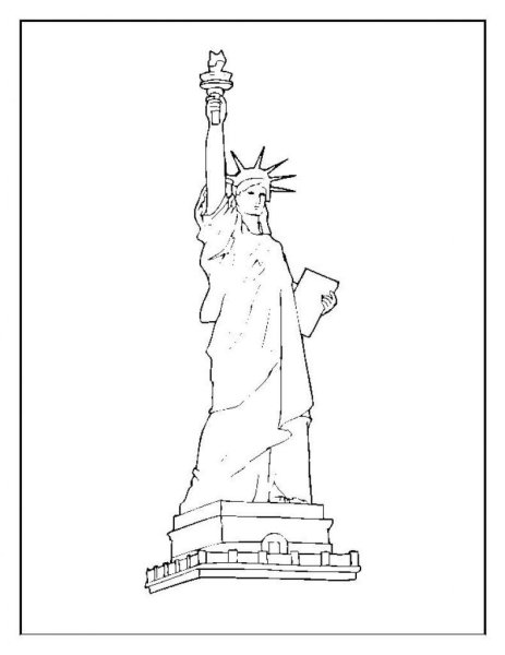 Скульптура раскраска