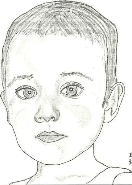 Нарисовать портрет друга