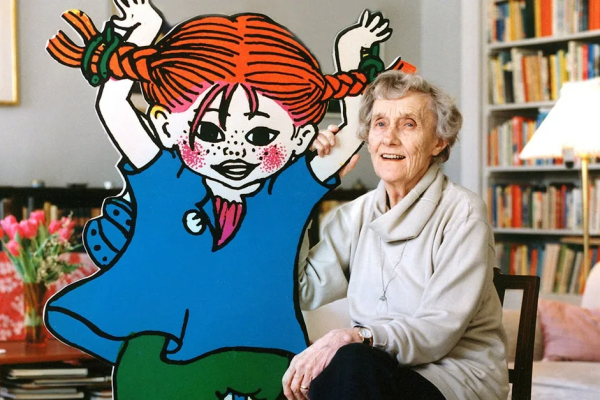 Астрид Линдгрен и ее герои