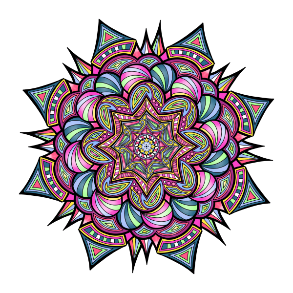 Восьмилепестковая Мандала