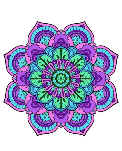 Восьмилепестковая Мандала