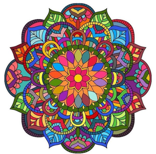 Восьмилепестковая Мандала