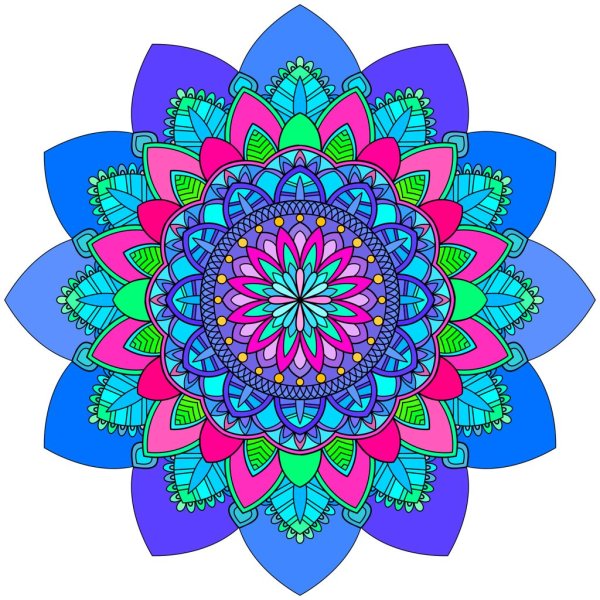 Рейвчарт Мандала