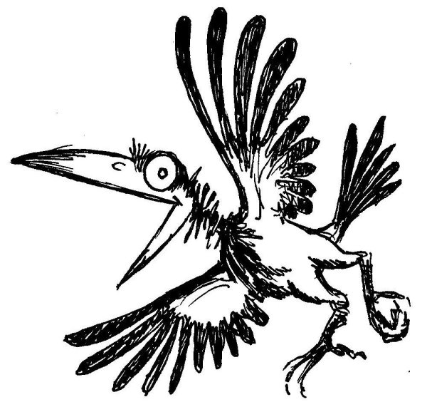 Белая ворона карикатура