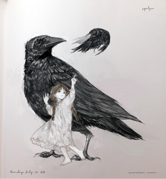 Арты ворона