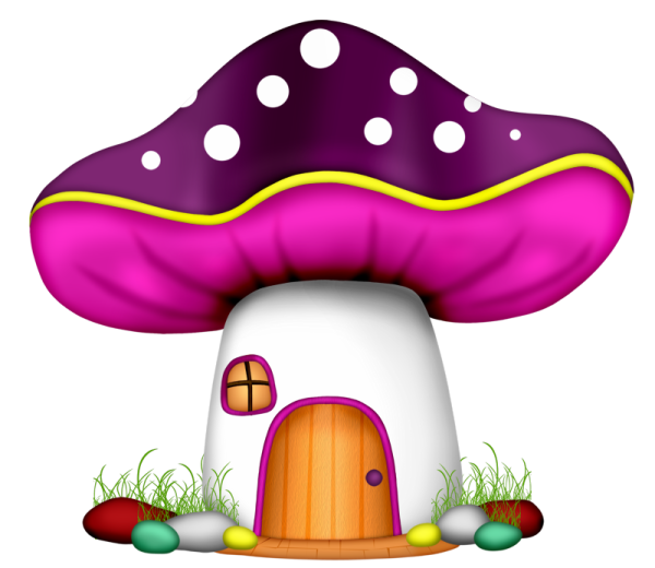 Домики грибочки