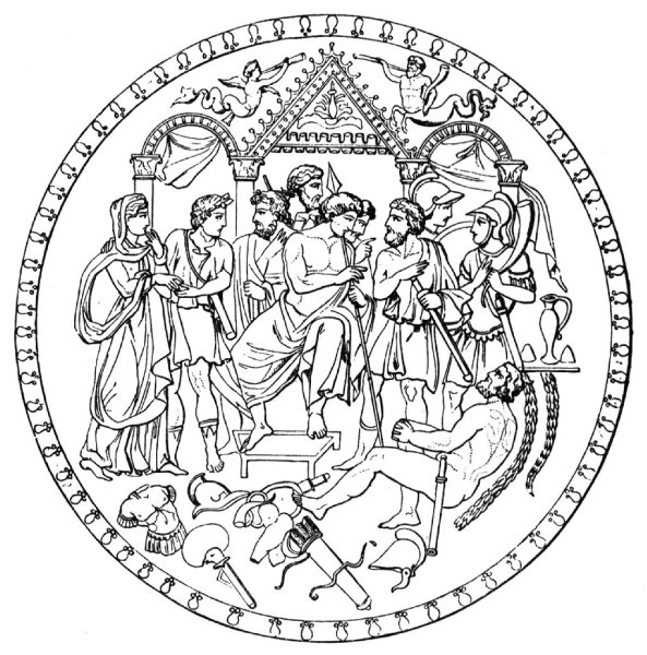 Щит из поэмы Илиада