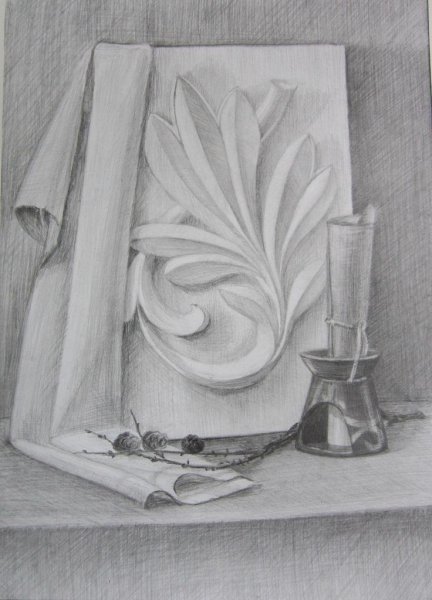 Розетка Восьмилистник сбоку