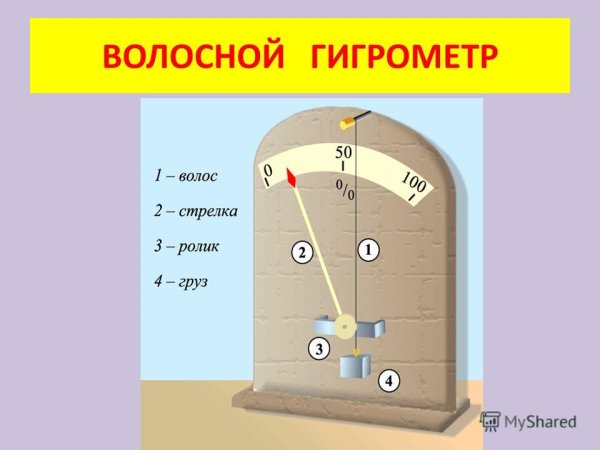 Гигрометр волосяной конденсационный психрометр
